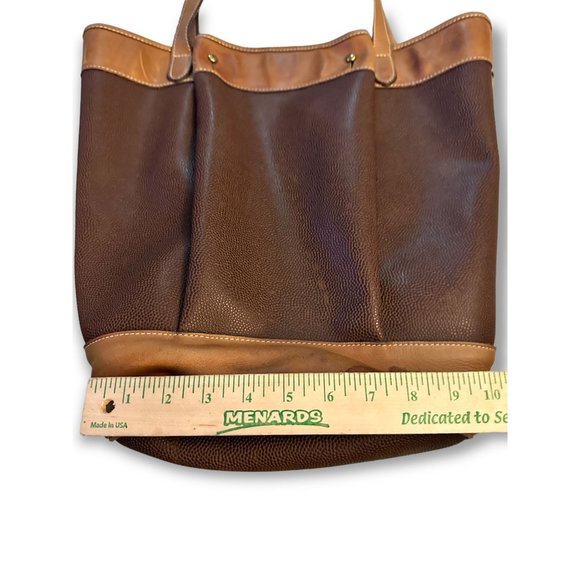 Jean Charles JC De Castelbajac Vintage Leather Bucket Tote Purse RARE - Picture 7 of 12